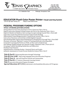 Title 1 Funding Justifications